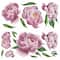 RoomMates Large Peony Peel &#x26; Stick Giant Wall Decals